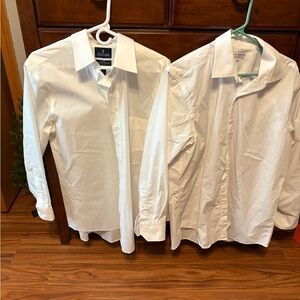 Stafford White Dress Shirt Classic Formal Attire